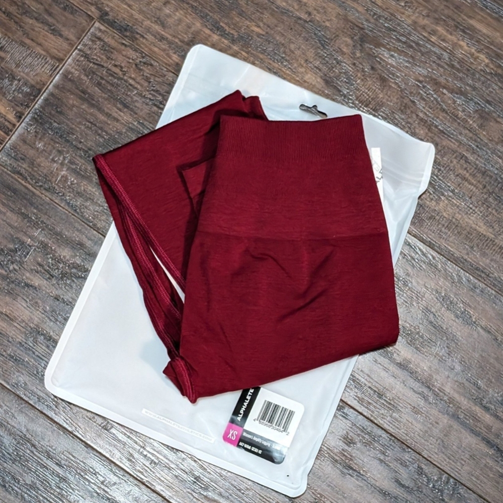 Alphalete Amplify Leggings Scarlet